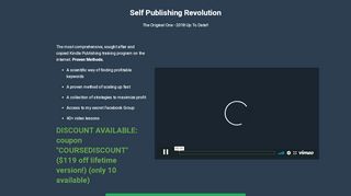 
                            2. Self Publishing Revolution - Big Luca