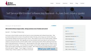 
                            7. Self Service IBM Entitled Software Key Retrieval – It Does Exist. (How ...