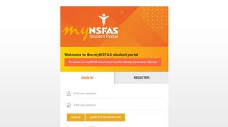 
                            8. Self-Service NSFAS - nsfas login