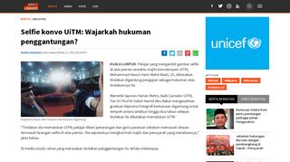 
                            10. Selfie konvo UiTM: Wajarkah hukuman penggantungan? | ...