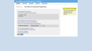 
                            5. _SelfRegister - login - ICS Skills