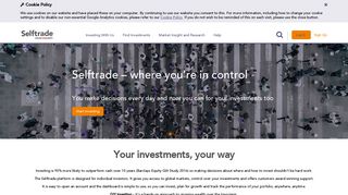 
                            2. Selftrade: UK Execution-Only Stockbrokers - Invest In Shares