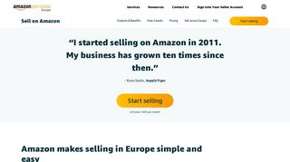 
                            4. Sell on Amazon - International Selling - Amazon.co.uk