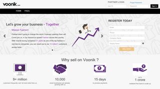 
                            6. Sell On Voonik | Sell Your Fashion Products at voonik.com