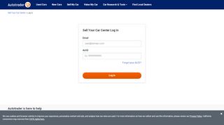 
                            2. Sell Your Car Center Log In - Autotrader - Kelley Blue Book