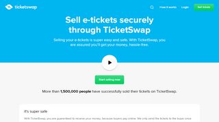 
                            13. Sell your e-tickets – TicketSwap