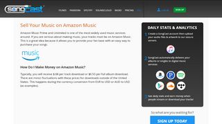 
                            11. Sell Your Music on Amazon MP3| SongCast