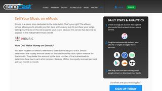 
                            13. Sell Your Music on eMusic | SongCast