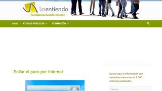 
                            10. Sellar el paro por Internet | INEM 2019 | Loentiendo