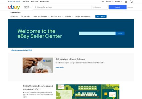 
                            4. Seller Center - eBay