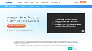 
                            6. Seller Edition - The No.1 Amazon Seller Tool - Sellics