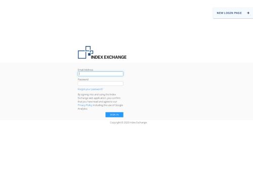 
                            4. Seller Login - Index Exchange