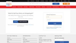 
                            7. Seller Login - iShopping.pk