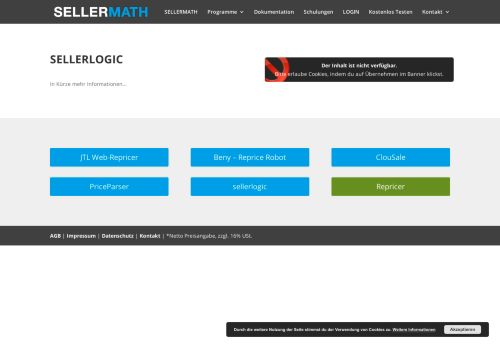 
                            12. SELLERLOGIC - SELLERMATH - Mathematik und Statistik für den ...