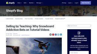 
                            5. Selling by Teaching: Why Snowboard Addiction Bets on Tutorial Videos