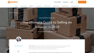 
                            10. Selling on Amazon: An Easy Guide for New Amazon Sellers - Fundera