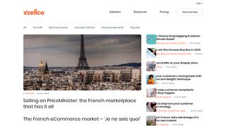 
                            11. Selling on PriceMinister: the French marketplace that has it all - xSellco
