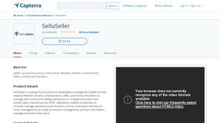 
                            4. SelluSeller Reviews and Pricing - 2019 - Capterra