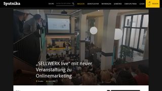 
                            12. „SELLWERK live“ mit neuer Veranstaltung zu Onlinemarketing ...