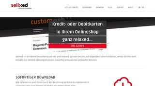 
                            2. sellxed.com by customweb GmbH | Zahlungslösungen