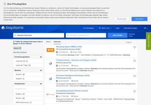 
                            3. sellxpert Germany Jobs in Speyer - Stepstone