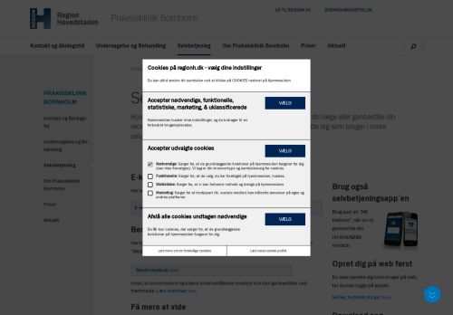 
                            6. Selvbetjening - Region Hovedstaden