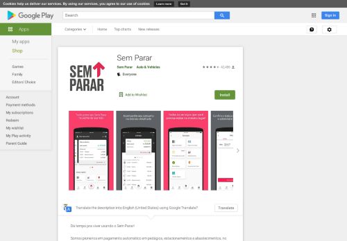 
                            6. Sem Parar - Apps on Google Play