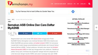 
                            7. Semakan ASB Online Dan Cara Daftar MyASNB - ...