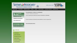 
                            11. Seman & Associati - Calendario corsi e-learning