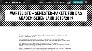 
                            7. SEMESTER-PAKETE FÜR DAS AKADEMISCHEN ... - The Student Hotel