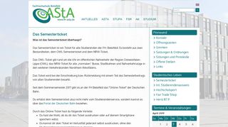 
                            9. Semesterticket - AStA FH Bielefeld