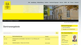 
                            5. Seminarangebote - Deutsche Immobilien Akademie Freiburg