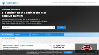 
                            5. Seminare & Schulungen - kursfinder.de