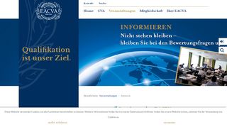 
                            7. Seminare Unternehmensbewertung - EACVA