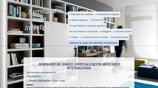 
                            12. seminario de grado. especialización mercadeo internacional