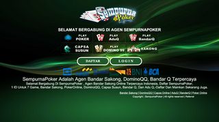 
                            12. SempurnaPoker Agen Bandar Sakong,Agen Online Domino QQ