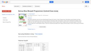 
                            13. Semua Bisa Menjadi Programmer Android Case study