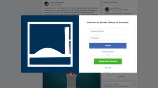 
                            10. Senado Federal - A queima do lixo é um ato criminoso,... | Facebook