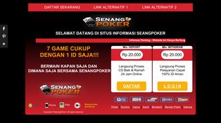 
                            11. SenangPoker | Login SenangPoker | Daftar SenangPoker | Link ...