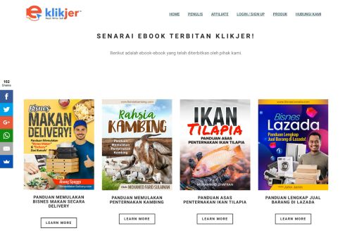 
                            5. Senarai Produk Digital - Klikjer.com