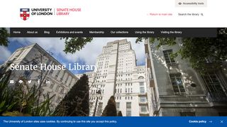 
                            10. | Senate House Library