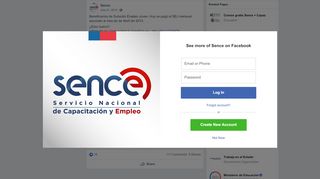 
                            6. Sence - Beneficiarios de Subsidio Empleo Joven. Hoy se... | Facebook