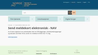 
                            10. Send meldekort elektronisk - NAV | Norge.no
