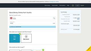 
                            12. Send money from Austria now with Western Union AT