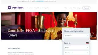 
                            13. Send money to Kenya via M-PESA | WorldRemit