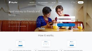 
                            10. Send Money, Transfer Money or Pay Online - PayPal Australia