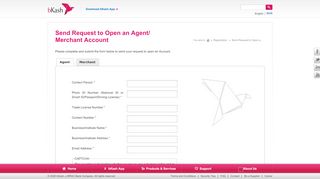 
                            3. Send Request to Open an Agent/ Merchant Account | bKash