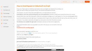 
                            8. Send Signals to Collective2 via Email