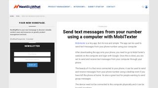 
                            7. Send text messages from your number using a computer with ...
