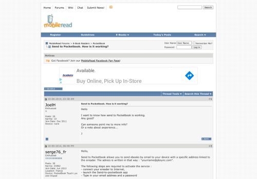 
                            10. Send to Pocketbook. How is it working? - MobileRead Forums